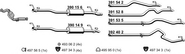 ERNST 040794 Exhaust System